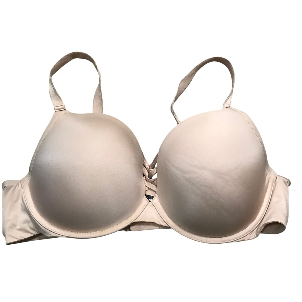 Torrid‎ 42DD Beige Plunge Push Up Bra